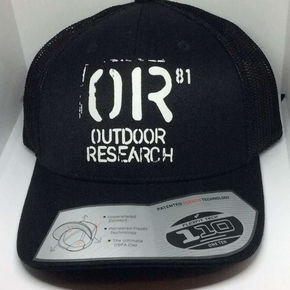 Outdoor Research Cargo Trucker Cap Black One Size